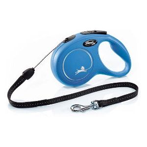 Flexi New Classic S Cord 8 m Blue Dog Lead - Dog Lead Flexi New Classic S Cord 8 m Blue Dog Lead - Dog Lead