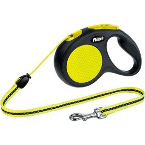 Flexi Neon Dog Lead - 5m Reflective Night Walks Flexi Neon Dog Lead - 5m Reflective Night Walks