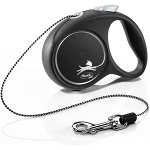 Flexi Black Design Dog Lead - 3m Silver XS Flexi Black Design Dog Lead - 3m Silver XS
