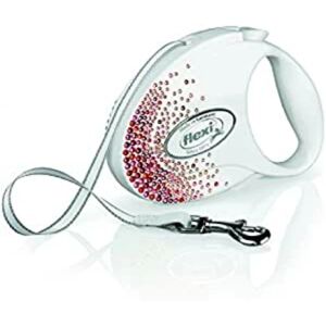 Flexi Glam Splash Orient M Leine - 5m, Swarovski-Kristalle, bis 25kg Flexi Glam Splash Orient M Leine - 5m, Swarovski-Kristalle, bis 25kg