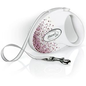 Flexi Glam Splash Pink - Dog Retractable Lead - 5 M - Pink Flexi Glam Splash Pink - Dog Retractable Lead - 5 M - Pink