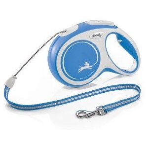 Laisse pour chien Flexi - 8m Bleu - Laisse rétractable - Publicité Laisse pour chien Flexi - 8m Bleu - Laisse rétractable - Publicité