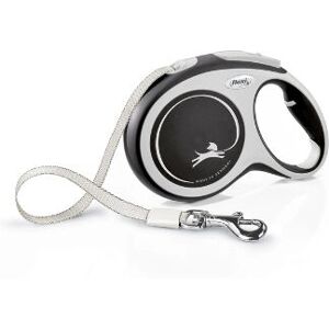 Flexi New Comfort L Tape 8 m Black Dog Retractable lead - Dog Lead Flexi New Comfort L Tape 8 m Black Dog Retractable lead - Dog Lead