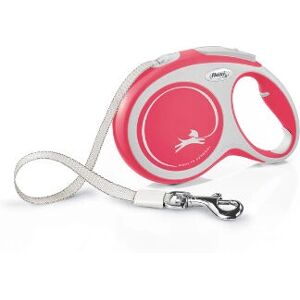 Flexi New Comfort L Tape 8 m Dog Lead Red Flexi New Comfort L Tape 8 m Dog Lead Red
