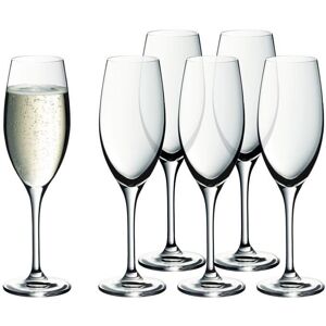 WMF Easy Plus 6-tlg. Champagnerglas-Set - Kristall, Spülmaschinenfest WMF Easy Plus 6-tlg. Champagnerglas-Set - Kristall, Spülmaschinenfest