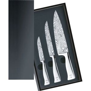 WMF Grand Gourmet Damasteel 3-delige Messenset - Keukengerei WMF Grand Gourmet Damasteel 3-delige Messenset - Keukengerei