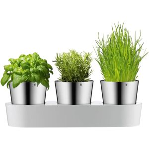 WMF Herb Garden Set with Auto Watering - Stainless Steel & Plastic WMF Herb Garden Set with Auto Watering - Stainless Steel & Plastic