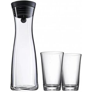 WMF Basic Vattenkaraffset med glas - 1L Svart WMF Basic Vattenkaraffset med glas - 1L Svart