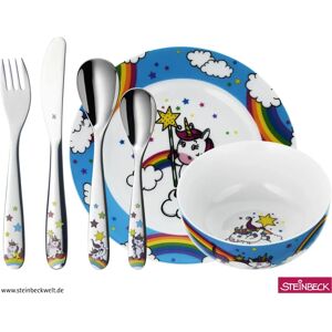 Ensemble de vaisselle enfant WMF Licorne - Sécuritaire, Durable et Coloré - Publicité Ensemble de vaisselle enfant WMF Licorne - Sécuritaire, Durable et Coloré - Publicité