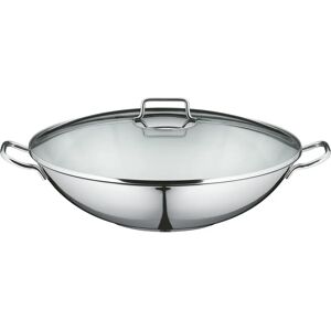 WMF Macao Wok Stainless Steel 36cm Induction - Wok, Stir-Fry Pan, Glass Lid WMF Macao Wok Stainless Steel 36cm Induction - Wok, Stir-Fry Pan, Glass Lid