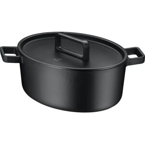 WMF Flavour 8.6L Cast Iron Oval Saucepan - Black WMF Flavour 8.6L Cast Iron Oval Saucepan - Black
