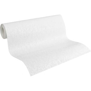 A.S. Création Papier Peint Blanc à Peindre - Papier - Publicité A.S. Création Papier Peint Blanc à Peindre - Papier - Publicité