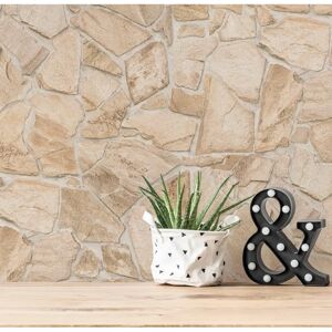 A.S. CRÉATION Beige Vliestapete Steinoptik - Wallpaper A.S. CRÉATION Beige Vliestapete Steinoptik - Wallpaper