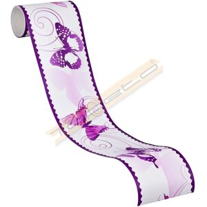 A.S. Creations - Lila Butterfly Wall Border - Wall Type A.S. Creations - Lila Butterfly Wall Border - Wall Type