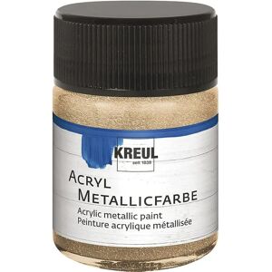 KREUL 77584 Acrylfarbe - Champagner - 50 ml - Glasbehälter KREUL 77584 Acrylfarbe - Champagner - 50 ml - Glasbehälter
