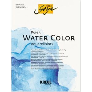 KREUL Art Paper Pad - Watercolor, 20 Sheets KREUL Art Paper Pad - Watercolor, 20 Sheets