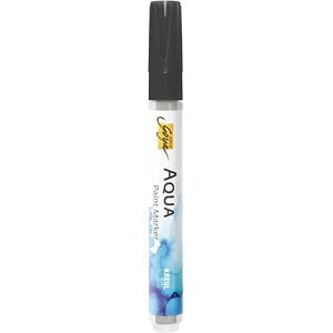 Marqueur aquarelle SOLO GOYA Aqua Paint - Noir - Peinture - Outil d'art Marqueur aquarelle SOLO GOYA Aqua Paint - Noir - Peinture - Outil d'art