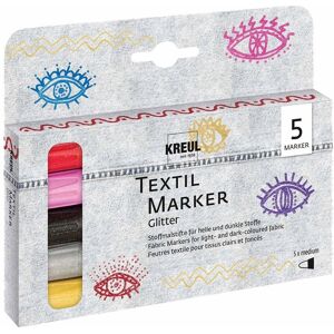 Magni 92651 Textilmarker-Set mit Glitter - Stoffmalset Magni 92651 Textilmarker-Set mit Glitter - Stoffmalset