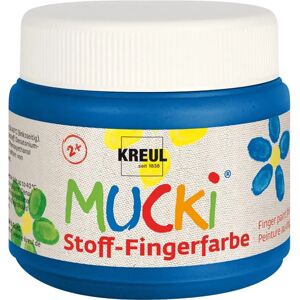 KREUL Mucki Fingerfarbe für Stoff - Blau - 150ml KREUL Mucki Fingerfarbe für Stoff - Blau - 150ml