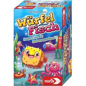 Noris Spiele Würfelfisch - Juego de Dados de Animales Marinos Noris Spiele Würfelfisch - Juego de Dados de Animales Marinos