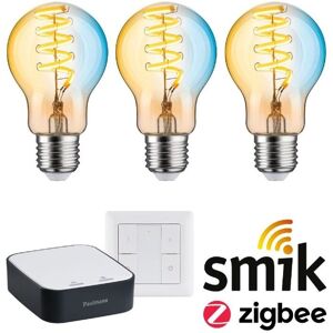 Paulmann Starterset Zigbee 3.0 LED Birne E27 Tunable White + Gateway+ Schalter Paulmann Starterset Zigbee 3.0 LED Birne E27 Tunable White + Gateway+ Schalter