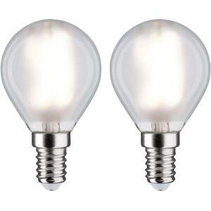 Paulmann LED Tropfen Filament - 2er-Pack, E14, 4,8 W, 470lm, 4000K - Glühbirne Paulmann LED Tropfen Filament - 2er-Pack, E14, 4,8 W, 470lm, 4000K - Glühbirne