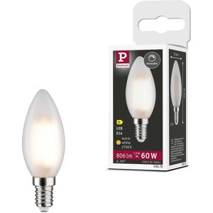 Paulmann LED bulb - Warm white - 2700K - 806lm - E14 - D Paulmann LED bulb - Warm white - 2700K - 806lm - E14 - D