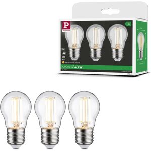 Paulmann 29215 LED Tropfen E27 3er-Set - LED-Lampe, Warmweiß, 3 Stück Paulmann 29215 LED Tropfen E27 3er-Set - LED-Lampe, Warmweiß, 3 Stück