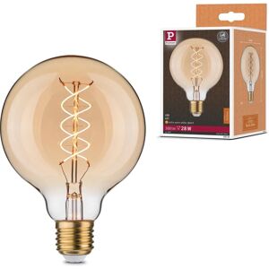 Paulmann 29246 Rustic Shine Gold LED Globe 1800K - LED Globe Light Paulmann 29246 Rustic Shine Gold LED Globe 1800K - LED Globe Light