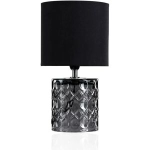 Lampe de Table Pauleen Crystal Glow - Design Moderne, Noir, Gris - Éclairage Intérieur - Publicité Lampe de Table Pauleen Crystal Glow - Design Moderne, Noir, Gris - Éclairage Intérieur - Publicité