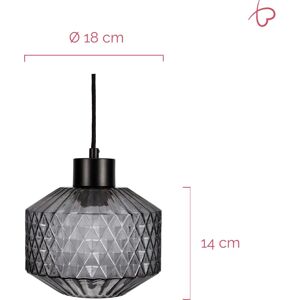 Pauleen Gleaming Smoke Ceiling Light - 1 Flame, Gray Pauleen Gleaming Smoke Ceiling Light - 1 Flame, Gray