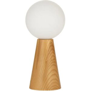 Pauleen Woody Soul Tischlampe - Holz, Glasglobus, Modernes Design Pauleen Woody Soul Tischlampe - Holz, Glasglobus, Modernes Design