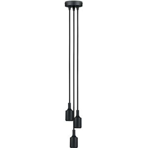 Paulmann 503.43 Pendant light adaptor - Vintage 3-Way E27 Fabric Cable - Pendant light Paulmann 503.43 Pendant light adaptor - Vintage 3-Way E27 Fabric Cable - Pendant light