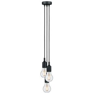 Paulmann Ketil Pendelleuchte - Schwarz - 3-flg, Dimmbar, 2m Paulmann Ketil Pendelleuchte - Schwarz - 3-flg, Dimmbar, 2m