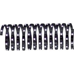 Paulmann LED Strip - 5m RGB Zwart, Dimbaar, Connectors Paulmann LED Strip - 5m RGB Zwart, Dimbaar, Connectors