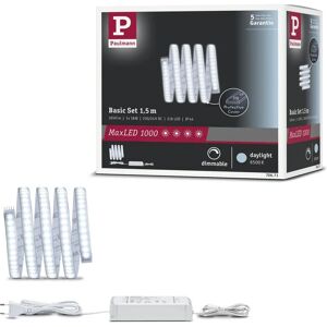 Paulmann MaxLED 1000 LED Strip Light - 1.5m Daylight White - IP44 Paulmann MaxLED 1000 LED Strip Light - 1.5m Daylight White - IP44