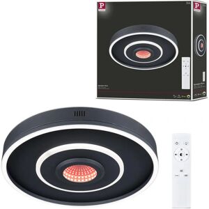 Paulmann Black Round LED Ceiling Light - RGB 3D Effect 1200 lm Paulmann Black Round LED Ceiling Light - RGB 3D Effect 1200 lm