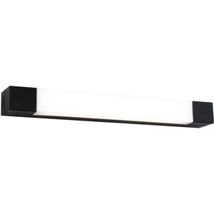 Paulmann Schwarze LED Spiegelleuchte Quasar IP44 3000K 600lm 7,5W Paulmann Schwarze LED Spiegelleuchte Quasar IP44 3000K 600lm 7,5W