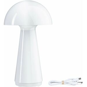 Paulmann Onzo White Portable LED Table Lamp Paulmann Onzo White Portable LED Table Lamp