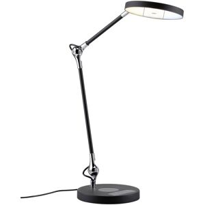 Paulmann Numis Black Adjustable LED Desk Lamp Paulmann Numis Black Adjustable LED Desk Lamp