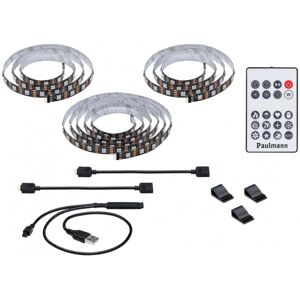 Paulmann LED-Streifen - RGB, Dimmbar, 3,1m, 75 Zoll, Schwarz - LED Streifen Paulmann LED-Streifen - RGB, Dimmbar, 3,1m, 75 Zoll, Schwarz - LED Streifen