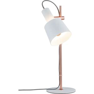 Paulmann 79658 Lampe de Table Neordic Haldar Cuivre Blanc - Lampe de Bureau Paulmann 79658 Lampe de Table Neordic Haldar Cuivre Blanc - Lampe de Bureau