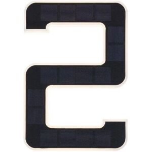 Paulmann Outdoor Solar House Number 2 LED - IP44, 3000K, 6lm Paulmann Outdoor Solar House Number 2 LED - IP44, 3000K, 6lm