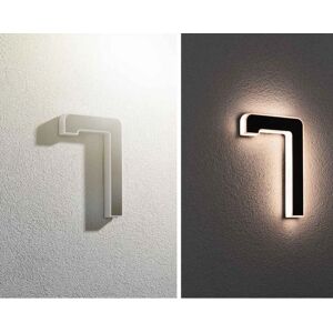 Paulmann Outdoor Solar House Number 7 IP44 Warm White - Outdoor Wall Light Paulmann Outdoor Solar House Number 7 IP44 Warm White - Outdoor Wall Light