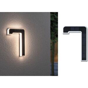 Paulmann Outdoor Solar House Number 7 IP44 Warm White - Outdoor Wall Light Paulmann Outdoor Solar House Number 7 IP44 Warm White - Outdoor Wall Light