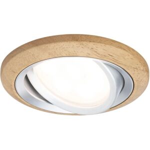 Paulmann LED Einbauleuchte - Verstellbar, 84mm, 30°, Holz & Aluminium Paulmann LED Einbauleuchte - Verstellbar, 84mm, 30°, Holz & Aluminium