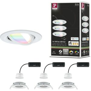 Paulmann Nova Coin LED Einbauleuchte - Weiß, 3-farbig, 84mm Paulmann Nova Coin LED Einbauleuchte - Weiß, 3-farbig, 84mm