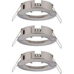 Paulmann Recessed Spotlight 78mm Brushed Steel IP44 Paulmann Recessed Spotlight 78mm Brushed Steel IP44