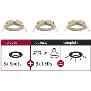 Paulmann 92483 Brushed Brass Recessed Light - Recessed Light Paulmann 92483 Brushed Brass Recessed Light - Recessed Light