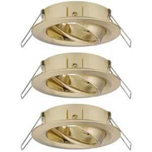 Paulmann Børstet Messing Justerbar Indbygningslys - Indbygningslys Paulmann Børstet Messing Justerbar Indbygningslys - Indbygningslys